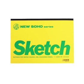 Maruman New SOHO Sketchpad B5 (18,2 x 25,7cm) [SOHO101K-04] - (126gsm, 70 Hojas)